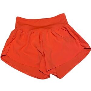 DSG Stride high rise short Orange Inner liner S Athletic Running Activewear NWT